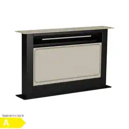 Netto Marken-Discount Victoria Downdraft Dunstabzugshaube 60 cm A 8 Stufen + Boost bis zu 713,8 m³/h 120 W Creme Angebot
