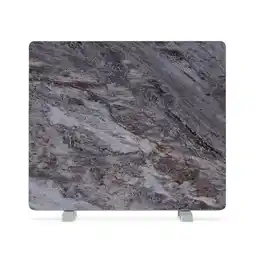 Netto Marken-Discount MarmoHeat Infrarot-Panel 420W 6 - 12m² Marmor-Design 70cm x 63cm black_marble 420_watt Angebot