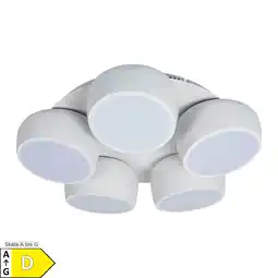 Netto Marken-Discount Näve 5er LED / CCT Deckenleuchte ELIORA Ø: 60cm Angebot
