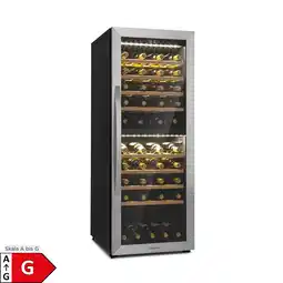 Netto Marken-Discount Klarstein Vinamour 77 Duo Weinkühlschrank 191 Liter 5 - 20 °C 2 Kühlzonen Angebot