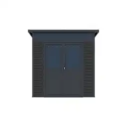 Netto Marken-Discount Pergoline Gartenhaus 2222 Aluminium & WPC Anthrazit Angebot