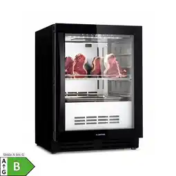 Netto Marken-Discount Steakhouse Pro 98 Onyx Fleischreifeschrank 1 Zone 98 L 1-25°C Touch Panorama Angebot