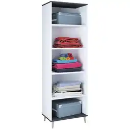 Netto Marken-Discount VCM Holz Regal 5 Fächer Maße: H. 240 x B. 70 x T. 39 cm Schuhregal Mehrzweckschrank - Landos Angebot