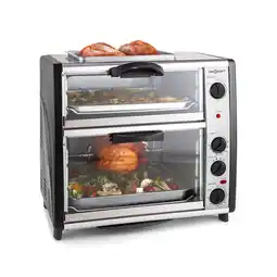 Netto Marken-Discount All-You-Can-Eat Doppel-Backofen Grillplatte 42 Liter 2350 Watt Angebot