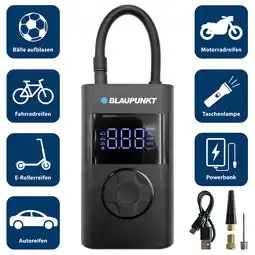 Netto Marken-Discount BLAUPUNKT Portable Air Compressor TPM 124 Angebot