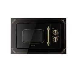Netto Marken-Discount Victoria 20 Einbau-Mikrowelle, 20 l, 800 W, Grill: 1000 W, schwarz Schwarz Angebot
