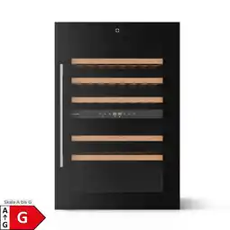Netto Marken-Discount Illuminosa Einbau-Weinkühlschrank Dualzone UV-Schutz 143Liter 57 Flaschen 60cm 57 Flaschen Angebot