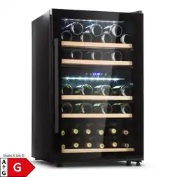Netto Marken-Discount Barossa 40 Duo Weinkühlschrank 2 Zonen 41 Flaschen Glastür Touch LED Angebot
