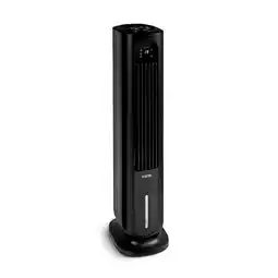 Netto Marken-Discount Polar Tower Smart Ventilator Luftkühler 7L 85W Fernbedienung Eispack Schwarz Angebot