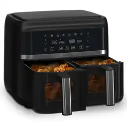 Netto Marken-Discount VitaFry Duo Skylight Heißluftfritteuse 7,6 Liter 2 Garzonen 6 Programme 7.6 Liter Angebot