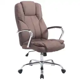 Netto Marken-Discount TPFLiving Bürostuhl Xavier Two Stoffbezug Dunkelgrau Angebot