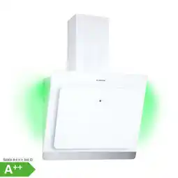 Netto Marken-Discount Aurora 60 Smart Dunstabzugshaube 550 m³/h 60cm kopffrei Ambiente-Licht EEC A++ Weiß Angebot