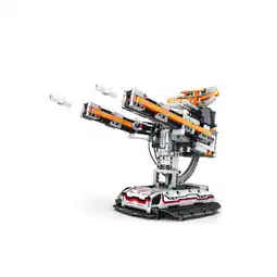 Netto Marken-Discount Reobrix 99002 Abwehrgeschütz Klemmbaustein RC Modell 850 Teile ab 14 Angebot