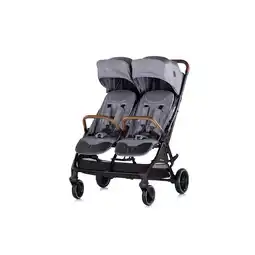 Netto Marken-Discount Chipolino Zwillingskinderwagen Twinity Fußabdeckung Wickeltasche Becherhalter grau Angebot