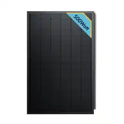 Netto Marken-Discount Solarmodul 500 Watt Bifazial Glas Solarpanel für Balkonkraftwerke Angebot