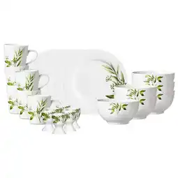 Netto Marken-Discount Ritzenhoff & Breker Frühstücksservice Evora 24er Set Angebot