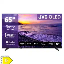 Netto Marken-Discount JVC LT-65VRQ3555 QLED Fernseher 65 Zoll Fire TV 4K UHD Smart TV HDR Dolby Vision Atmos, Alexa (2026) Angebot