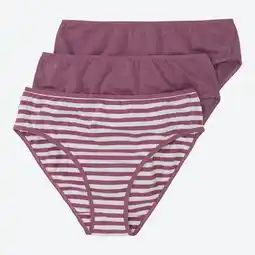 NKD Damen-Rioslip mit hohem Baumwollanteil, 3er-Pack Angebot
