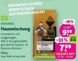 Biomarkt RAPUNZEL Hausmischung Angebot