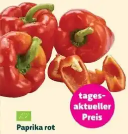 Biomarkt Paprika rot Angebot