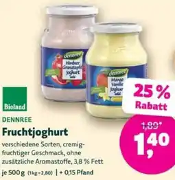 Biomarkt DENNREE Fruchtjoghurt Angebot