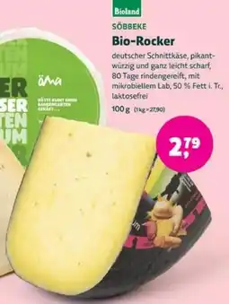 Biomarkt Bioland SÖBBEKE Bio-Rocker Angebot