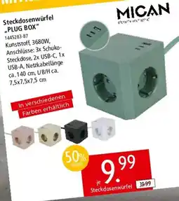 Zurbrüggen MICAN Steckdosenwürfel ,,PLUG BOX" Angebot