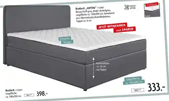 Zurbrüggen Boxbett „ANTON" Angebot