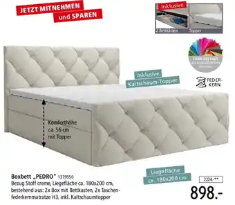 Zurbrüggen Boxbett PEDRO Angebot