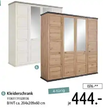 Zurbrüggen Kleiderschrank Angebot