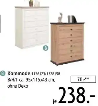 Zurbrüggen Kommode Angebot