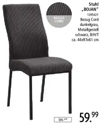 Zurbrüggen Stuhl ,,BOJAN" Angebot