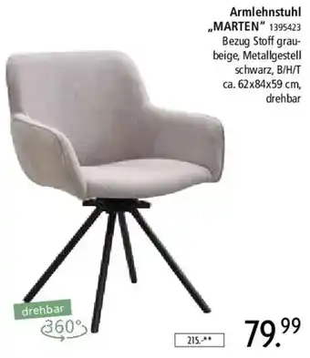 Zurbrüggen Armlehnstuhl „MARTEN" Angebot