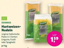 Biomarkt DENNREE Hartweizen Nudeln Angebot