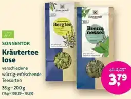 Biomarkt SONNENTOR Kräutertee lose Angebot