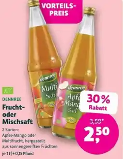 Biomarkt DENNREE Frucht- oder Mischsaft Angebot