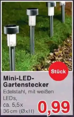 Jawoll Mini-LED Gartenstecker Angebot