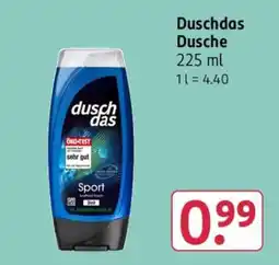 Rossmann Duschdas Dusche Angebot