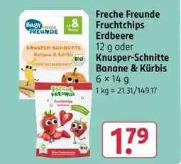 Rossmann Freche Freunde Fruchtchips Erdbeere Angebot