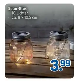 Rossmann Solar-Glas Angebot