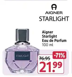Rossmann Aigner Starlight Eau de Parfum 100 ml Angebot