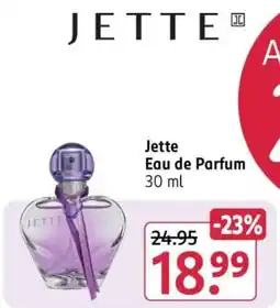 Rossmann JETTE Eau de Parfum 30 ml Angebot
