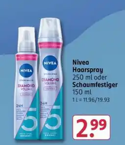 Rossmann NIVEA Haarspray Angebot