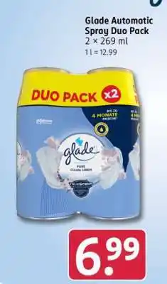 Rossmann Glade Automatic Spray Duo Pack Angebot