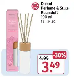 Rossmann Domol Perfume & Style Raumduft Angebot