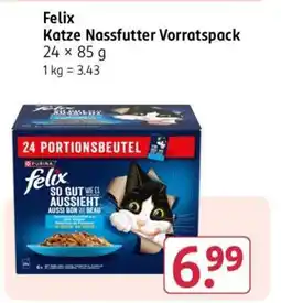Rossmann Felix Katze Nassfutter Vorratspack Angebot