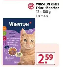 Rossmann Winston Katze Feine Häppchen Angebot