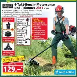 Norma 4-Takt-Benzin-Motorsense und -Trimmer 2in1 Angebot