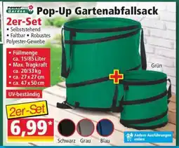 Norma Pop-Up Gartenabfallsack 2er-Set Angebot