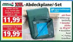 Norma XXL-Abdeckplane/-Set Angebot